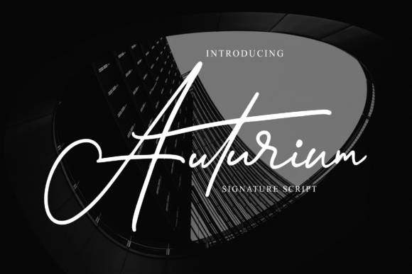 Auturium: A Handwritten Font That Elevates Brand Campaigns with Personality