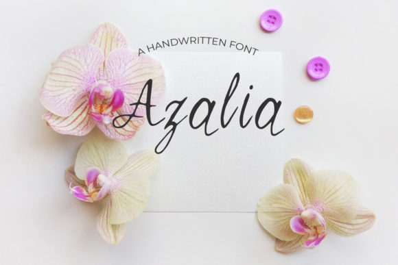 Azalia: A Delicate Handwritten Font for Elegant Branding