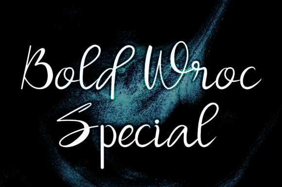 Bold Wroc Special: A Sweet Script Font for Modern Marketing Campaigns