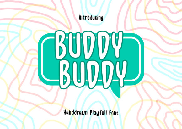 Buddy - Buddy: A Playful Handwritten Font for Editorial Design