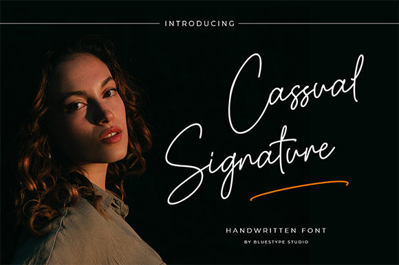 Cassual Signature: A Delicate Handwritten Typeface for Modern Branding