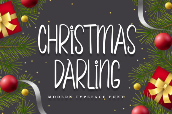 Christmas Darling: A Joyful Handwritten Font for Crafters and Makers