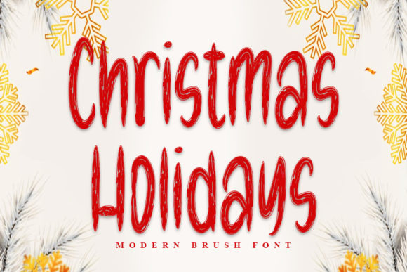 Christmas Holidays: A Festive Script Font for Scroll-Stopping Digital Campaigns