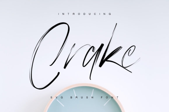 Crake: A Handwritten Font That Brings Your Handmade Designs to Life