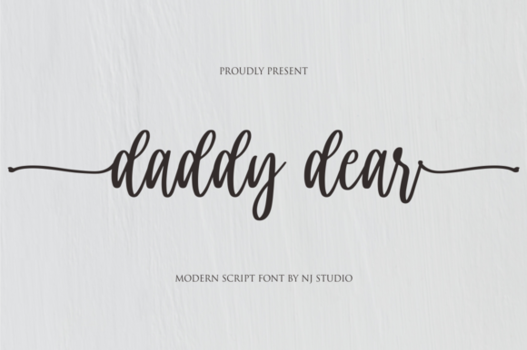 Daddy Dear: A Handwritten Font That Elevates Editorial Design