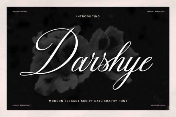 Darshye: The Elegant Script Font for Campaigns