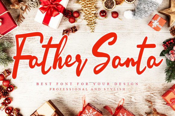 Father Santa: A Festive Font That Elevates Campaign Visuals