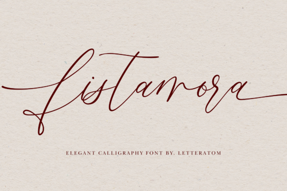 Fistamora: A Luxurious Handwritten Font for Modern Web Design