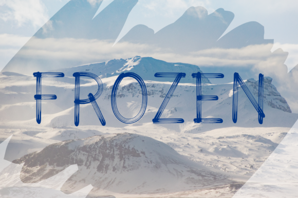 Frozen: A Clean Handwritten Font for Your Brand