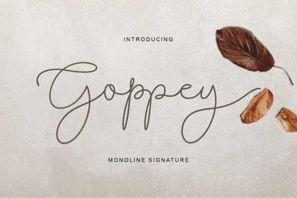Goppey Font: A Sweet Touch for Professional Branding