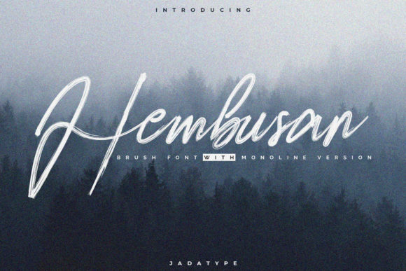 Hembusan: A Modern Script Font for Scroll-Stopping Digital Campaigns