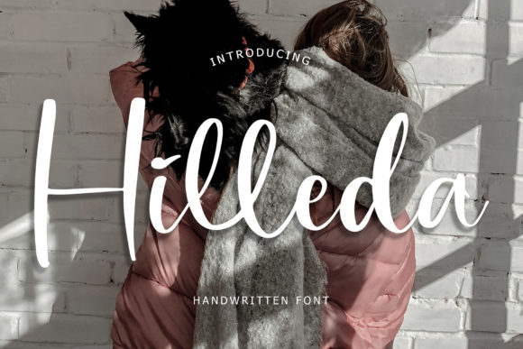 Hilleda: A Handwritten Font for Elegant Editorial Design