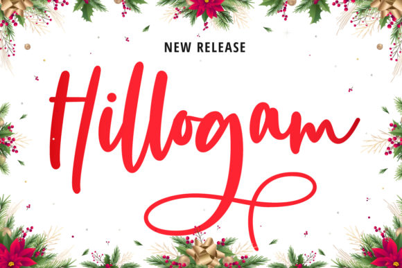 Hillogam: A Premium Handwritten Font for Web Design