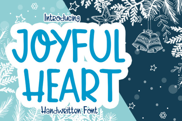Joyful Heart: A Handwritten Font for Editorial Warmth