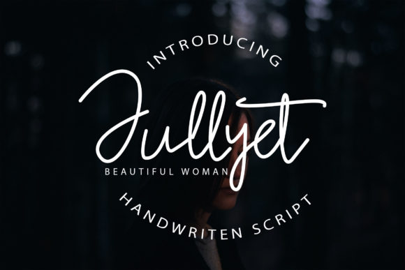 Jullyet: A Delicate Script Font for Elegant Editorial Design