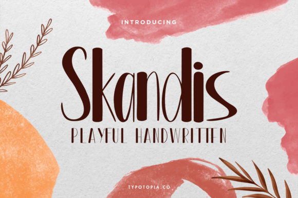 Skandis: A Playful Handwritten Font for Modern Web Design Projects