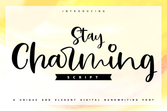 Stay Charming: A Premium Script Font for Branding