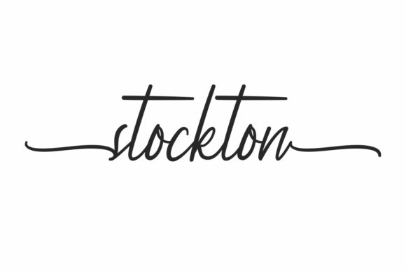 Stockton: A Delicate Handwritten Font for Makers