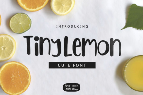 Tiny Lemon: A Sweet Handwritten Font for Branding and Creative Design