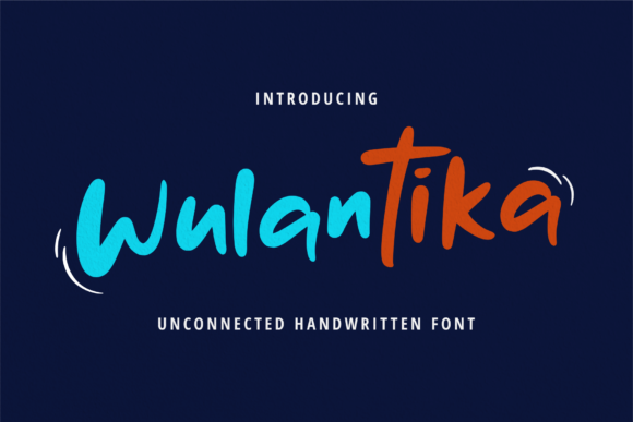 Wulantika: A Brushed Handwritten Font That Elevates Brand Design